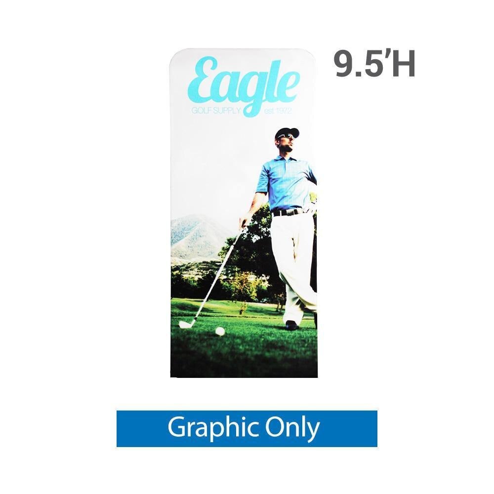 3 ft. EZ Extend® Display — Double Sided Graphic Only / 114 in